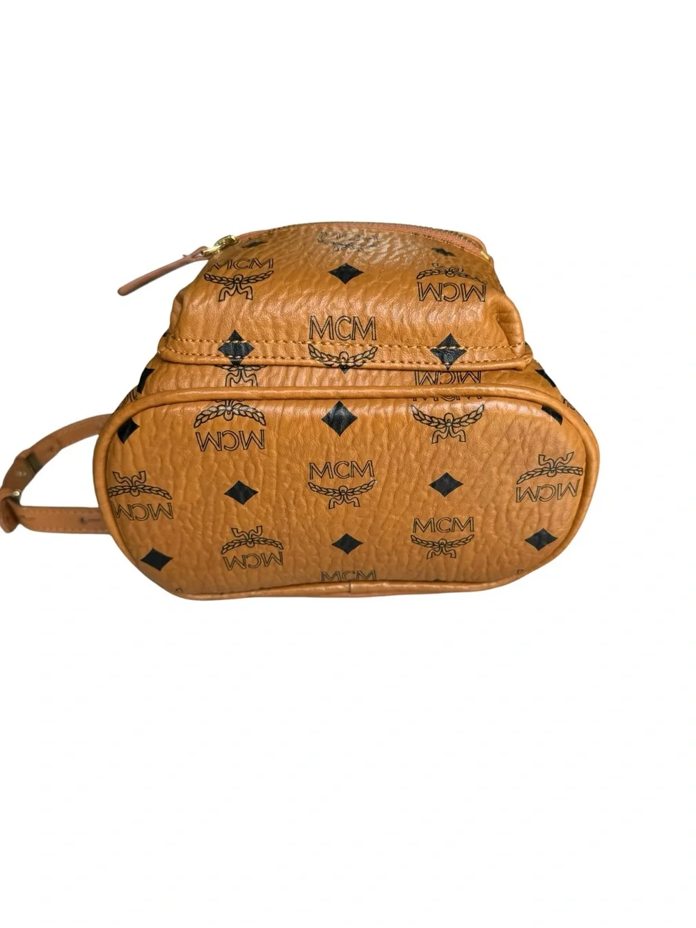 MCM Visetos Stark Bebe Boo Studs Mini Backpack Crossbody